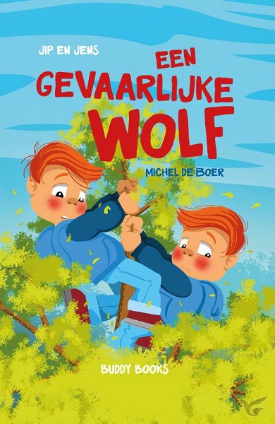 Productafbeelding: voorkant van Jip & jens de gevaarlijke wolf