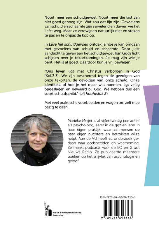 Productafbeelding: achterkant van Leve het schuldgevoel