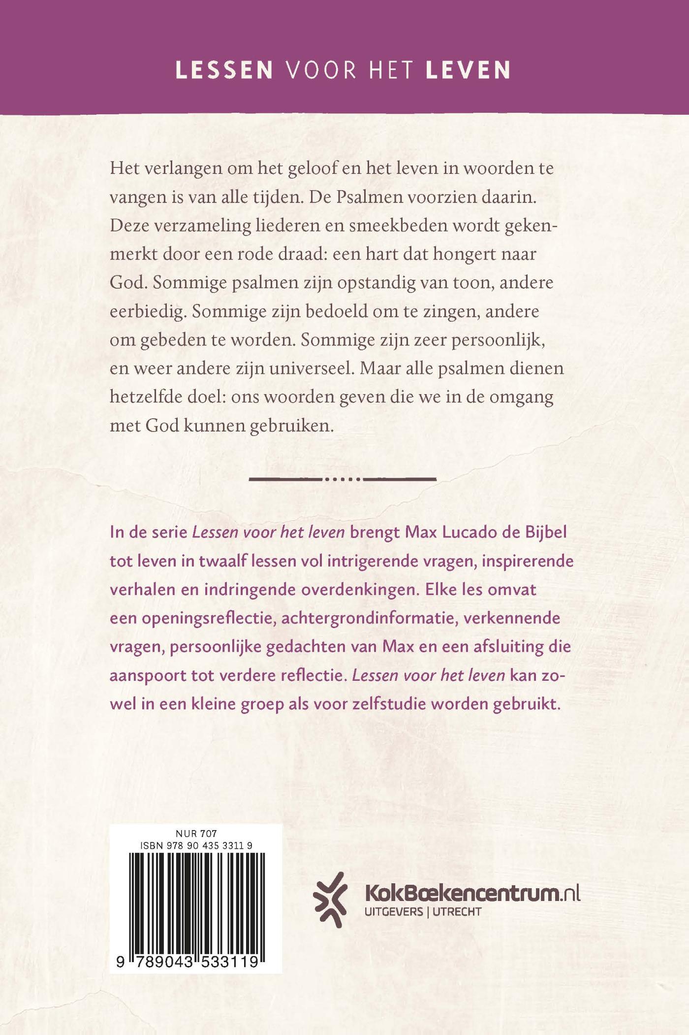Productafbeelding: achterkant van Psalmen