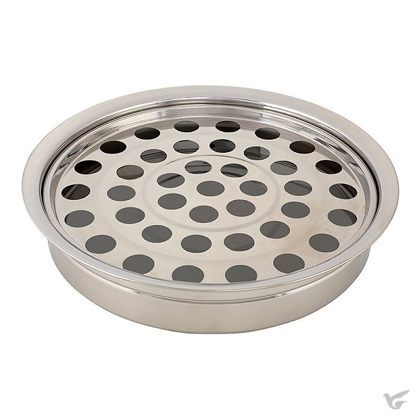 Productafbeelding: voorkant van Communion tray stainless steel/silverpol