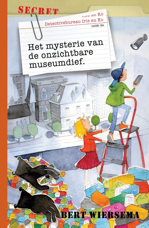 Productafbeelding: voorkant van Het mysterie van de onzichtbare museumdief