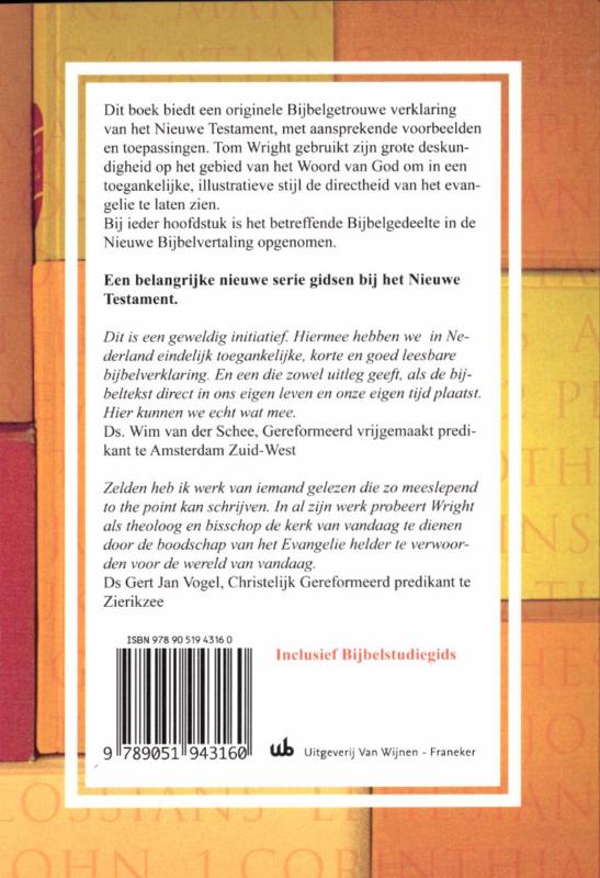 Productafbeelding: achterkant van Romeinen 1