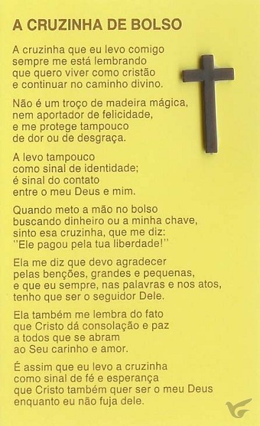 Productafbeelding: voorkant van Pocketkruisje portugees