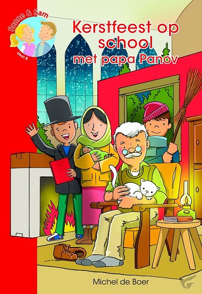 Productafbeelding: voorkant van Kerstfeest op school met papa panov