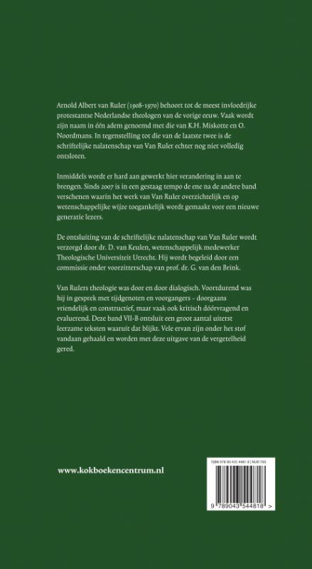 Productafbeelding: achterkant van Verzameld werk deel 7b