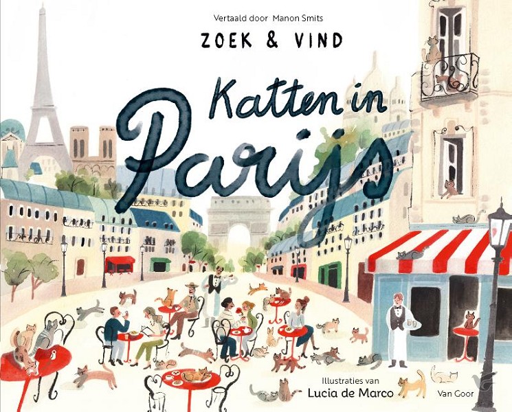 Productafbeelding: voorkant van Katten in Parijs