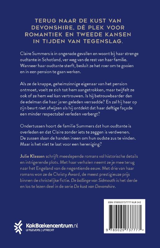 Productafbeelding: achterkant van De ballinge van Sidmouth