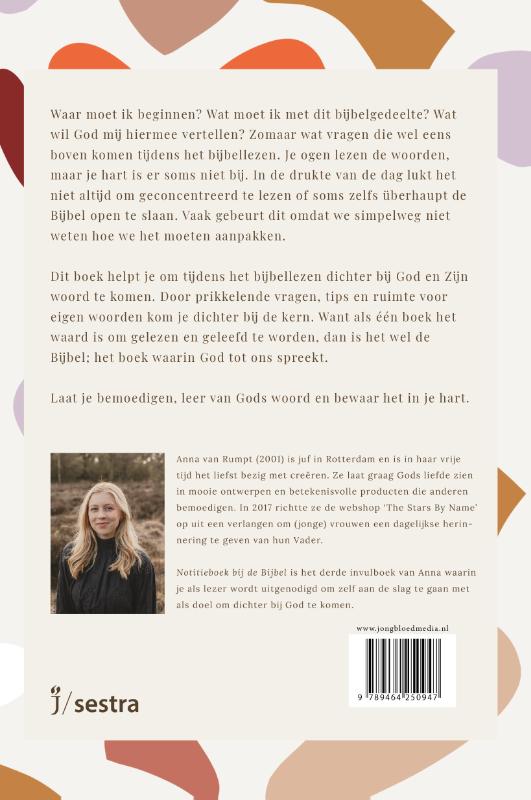 Productafbeelding: achterkant van Notitieboek bij de Bijbel