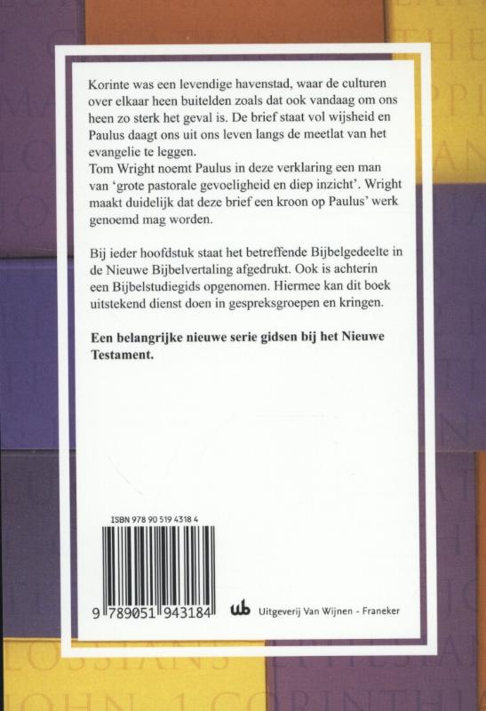 Productafbeelding: achterkant van 2 Korintiërs