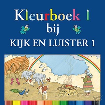 Productafbeelding: voorkant van KLEURBOEK BLAUW K & L 1