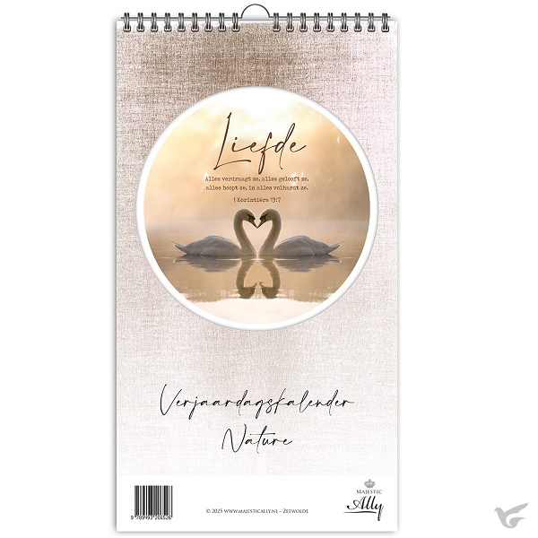 Productafbeelding: voorkant van Verjaardagskalender Nature