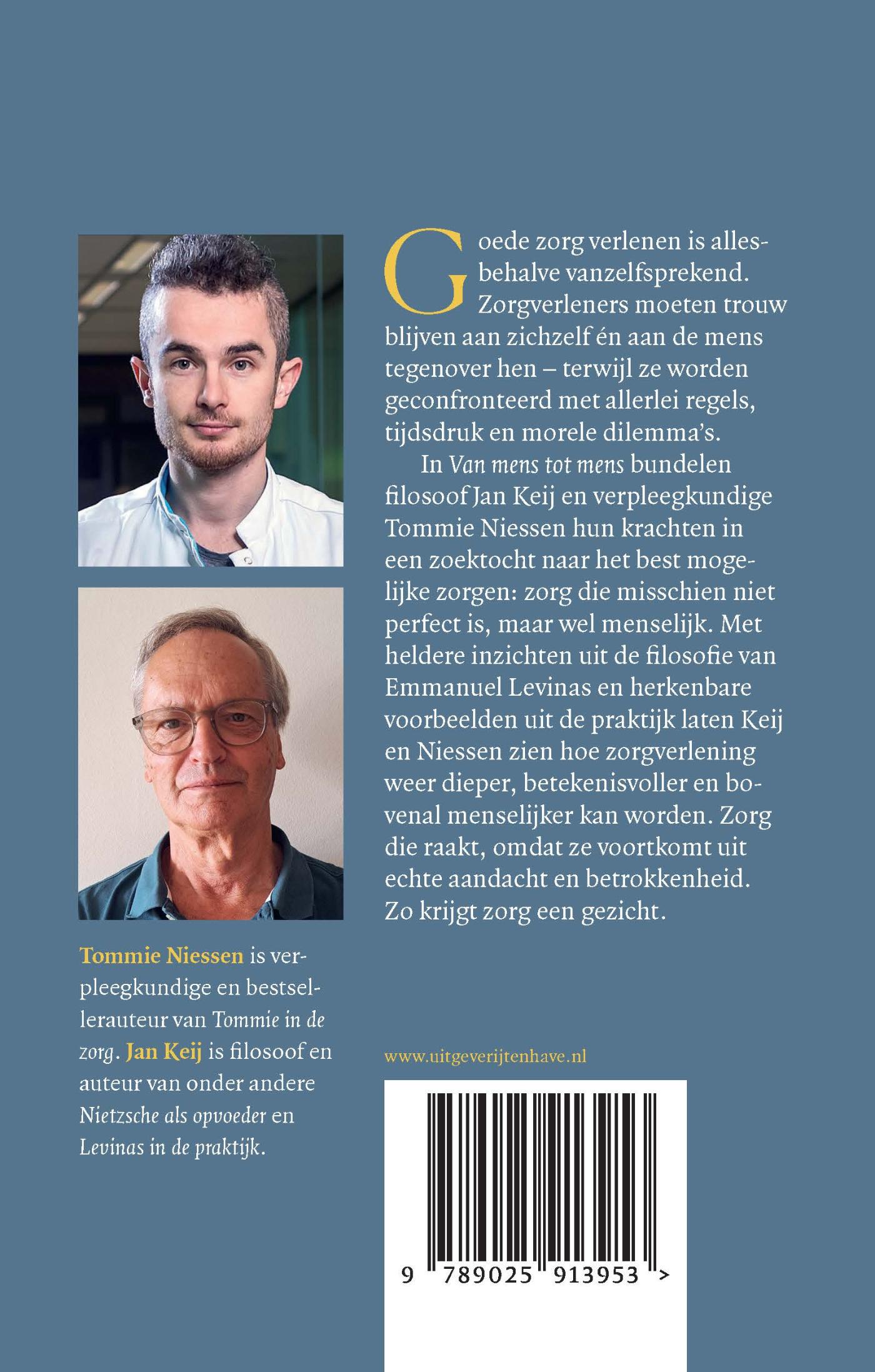 Productafbeelding: achterkant van Van mens tot mens