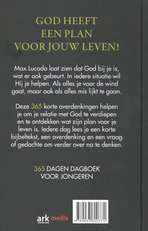 Productafbeelding: achterkant van One god one plan one life