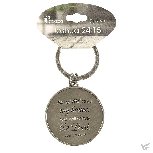 Productafbeelding: voorkant van Keyring as for me and my house