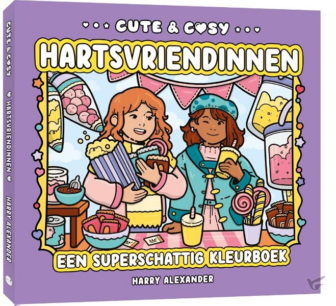 Productafbeelding: voorkant van Cute & Cosy Hartsvriendinnen