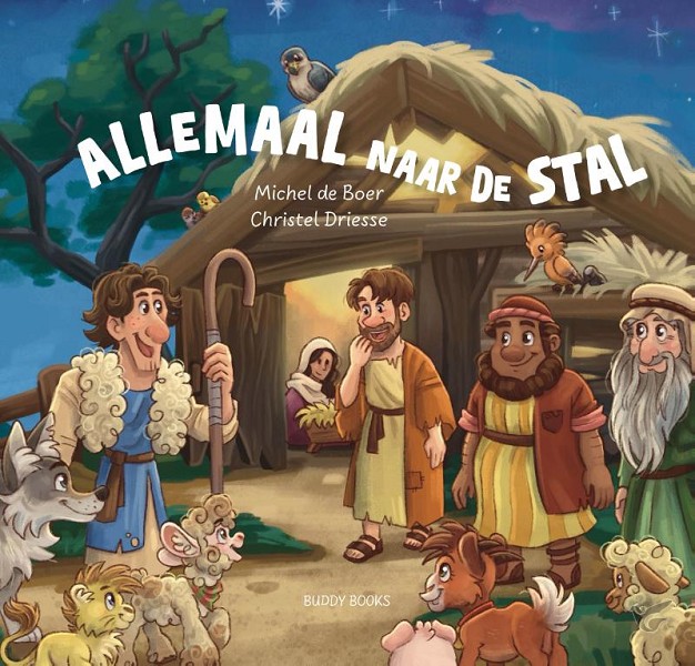 Productafbeelding: voorkant van Allemaal naar de stal