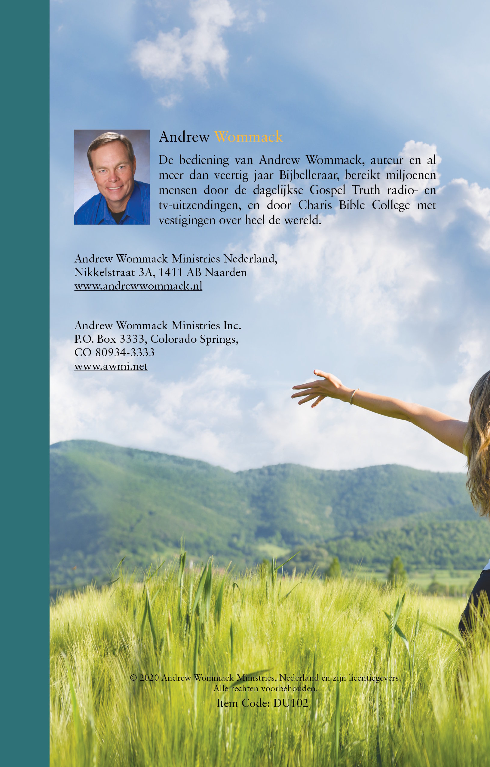 Productafbeelding: achterkant van Inleiding tot God wil dat je gezond bent