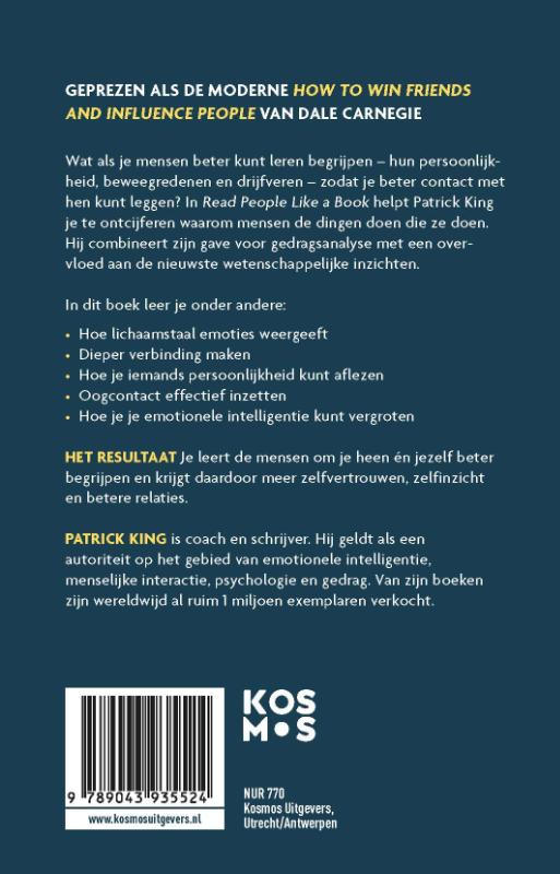 Productafbeelding: achterkant van Read People Like a Book