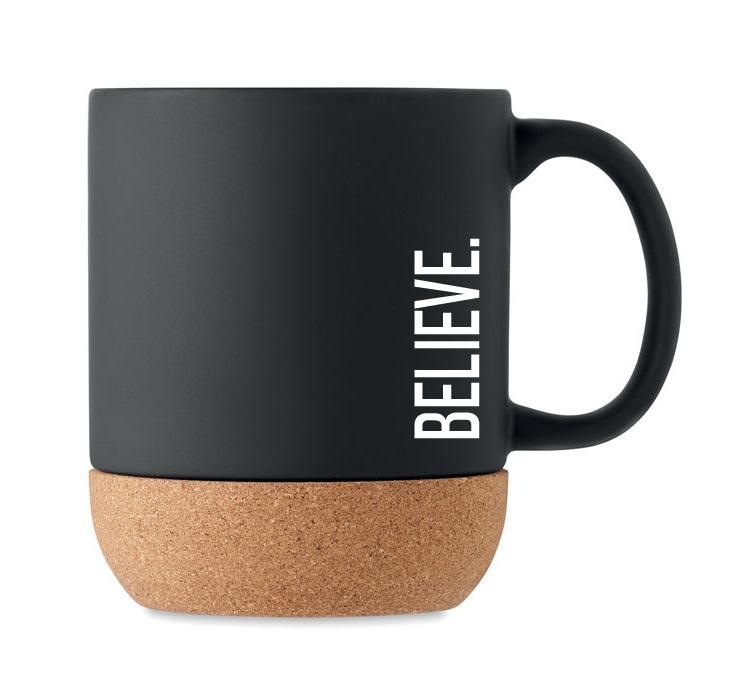 Productafbeelding: voorkant van Believe (mug ceramic insulated)
