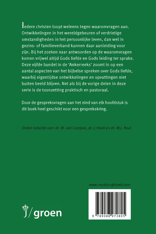 Productafbeelding: achterkant van Als God dan liefde is…